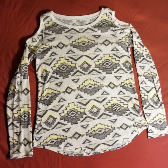 Justice Other - Justice Aztec Print Sweater